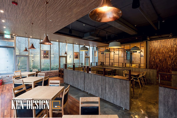 Thiết kế nhà hàng đẹp phong cách hàn quốc 